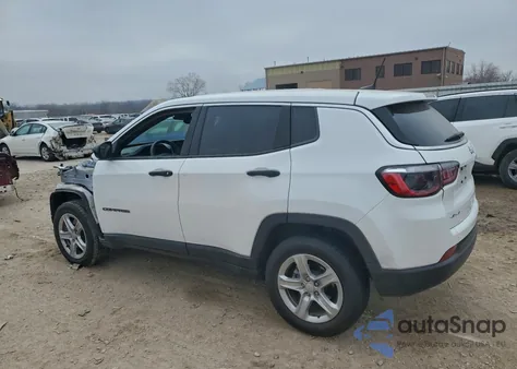 2023 Jeep Compass Sport z USA, uszkodzony, nr VIN 3C4NJDAN4PT511020